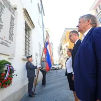 Slovesnosti ob 80. obletnici osvoboditve Kopra se je udeležil tudi eden od njenih osrednjih akterjev - partizan Danilo Ivančič (FOTO)