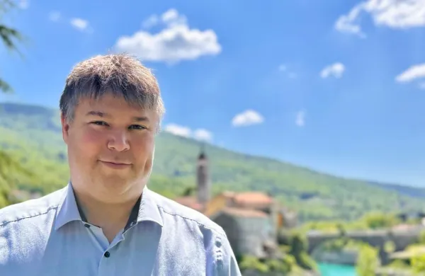 Župan Občine Kanal ob Soči Miha Stegel