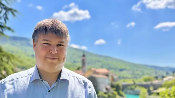 Župan Občine Kanal ob Soči Miha Stegel