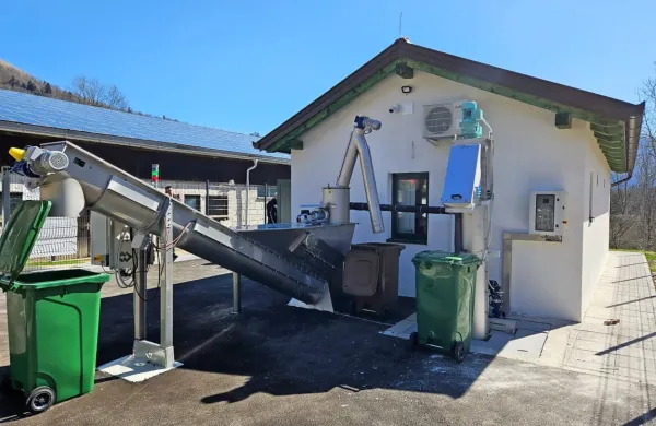 Čistilna naprava v Breginju je začela poskusno obratovati. 