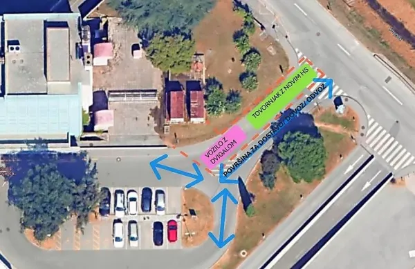 Popoldne občasna zapora dostopa do glavnega vhoda &scaron;empetrske bolni&scaron;nice