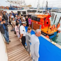 Pomorski piloti so ob petletnici delovanja dobili nov čoln (FOTO)