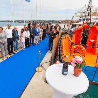 Pomorski piloti so ob petletnici delovanja dobili nov čoln (FOTO)