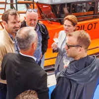 Pomorski piloti so ob petletnici delovanja dobili nov čoln (FOTO)