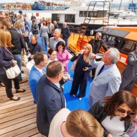 Pomorski piloti so ob petletnici delovanja dobili nov čoln (FOTO)