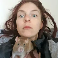Tia Friedel s podgančkom Tigom