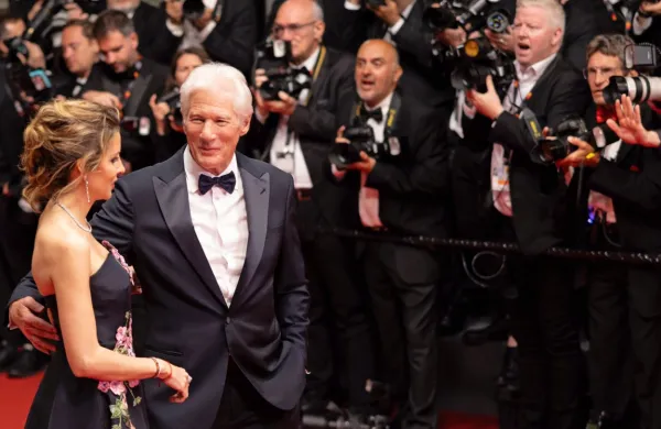 Richard Gere na lanskoletnem festivalu v Cannesu
