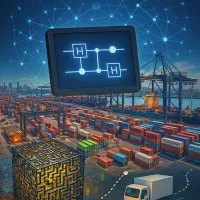 Namen je izdelati kvantni algoritem za optimizacijo logističnih  procesov.