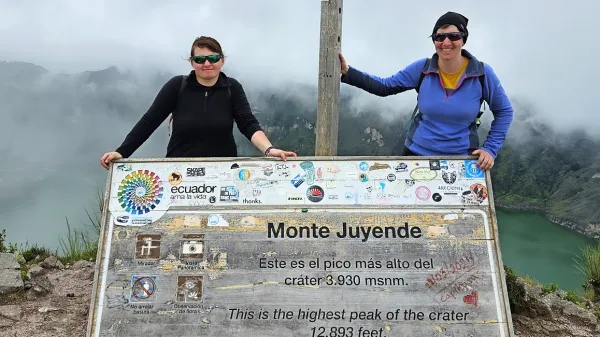 Najvišji vrh pohoda - Monte Juyende (3930 m)