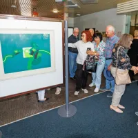 Z odprtjem razstave grafik Zvesta Apollonia krstili tudi kulturni kotiček na sedežu Primorskih novic (FOTO)