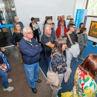 Z odprtjem razstave grafik Zvesta Apollonia krstili tudi kulturni kotiček na sedežu Primorskih novic (FOTO)