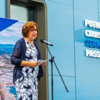 Z ladij v Koper skozi novi potni&scaron;ki terminal (FOTO in VIDEO)