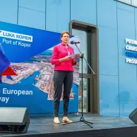 Z ladij v Koper skozi novi potni&scaron;ki terminal (FOTO in VIDEO)