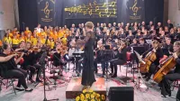 MePZ dr. Frančišek Lampe je toplo sprejet jubilejni koncert 
organiziral s simfoničnim orkestrom Simfonika in s številnimi 
gosti.
