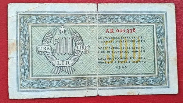 Jugo-lire so bile plačilno sredstvo v STO.