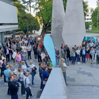 Tudi nevidna Nova Gorica je zasijala