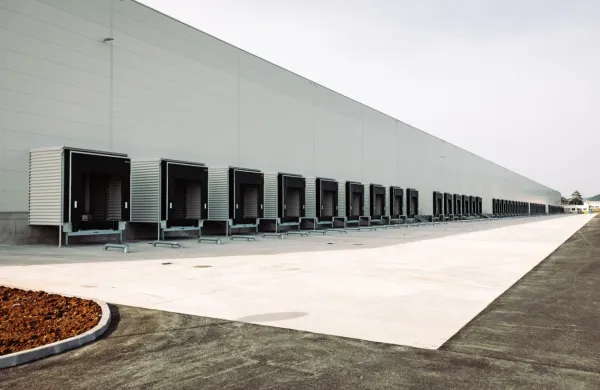 Prostori logističnega centra Tedi na sežanskem Terminalu.