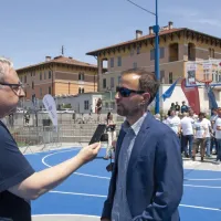 Goran Dragić navdu&scaron;il najmlaj&scaron;e na odprtju igri&scaron;ča v Ilirski Bistrici