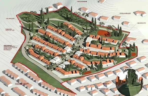 Predlog urbanistične zasnove za novo stanovanjsko sosesko 