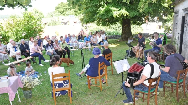 Teden ljubiteljske kulture so priredili tudi v Avberju. 