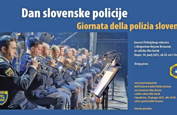Policisti ob svojem prazniku vabijo na koncert orkestra v koprsko Taverno