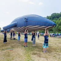Greenpeace v Kopru: Rudarjenje v oceanih ogroža ves planet (FOTO)