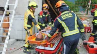 Novogoriški gasilci in pripadniki civilne zaščite iz Pieve di Cadore 
so izpod ruševin rešili ponesrečenca.