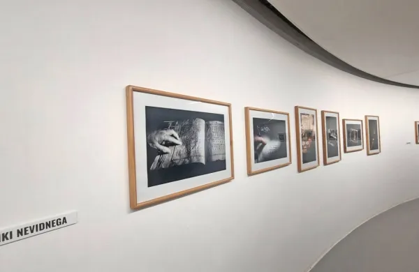 Razstava Evgena Bavčarja je odprta do 27. junija.