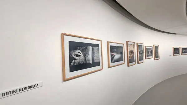 Razstava Evgena Bavčarja je odprta do 27. junija.