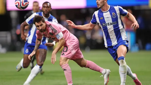 Sijajni Leo Messi je k zadnji zmagi (2:1) njegovega Interja iz Miamija proti Portu pripseval odločilni zadetek.