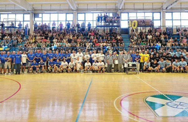 Akterji nedavnega jubilejnega druženja v Modri dvorani