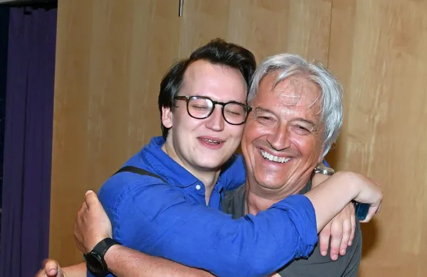 Iztok Mlakar je ponosen na sina