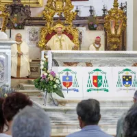 Ma&scaron;a ob jubileju zaslužnega &scaron;kofa Bizjaka (FOTO)