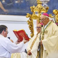 Ma&scaron;a ob jubileju zaslužnega &scaron;kofa Bizjaka (FOTO)