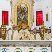 Ma&scaron;a ob jubileju zaslužnega &scaron;kofa Bizjaka (FOTO)