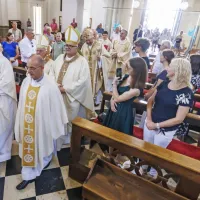 Ma&scaron;a ob jubileju zaslužnega &scaron;kofa Bizjaka (FOTO)