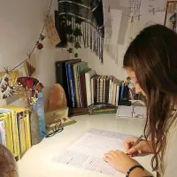 Sanjati je lahko, a delati za dosego svojih sanj, je cilj, poudarja Živa 
Kverh, ki je s svojim razmišljanjem ob zaključku devetletke 
povsem očarala svojo učiteljico.