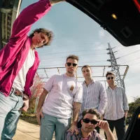 Cona40 so (z leve) Martin Pinter, Matic Isovski, Tine Vidmar, 
Gabrijel Juriševič in Timotej Majer (spodaj).

