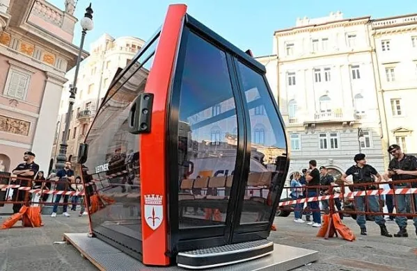 Na razpisu za kabinsko žičnico v Trstu je zmagalo podjetje 
Leitner.