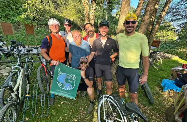 Štafeta podnebne pravičnosti že potuje po Sloveniji.