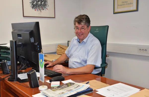 Milan Turk, župan občine Šempeter Vrtojba.