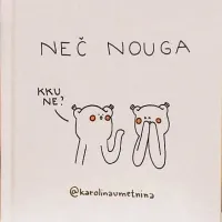 Karolina Umetnina:  $@    Neč Nouga: kku ne? 
Zavod Stripolis, 2025, 19 evrov 

