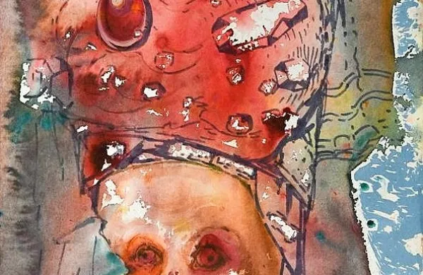 Slika Vecchio Sultano je precej nenavadna glede na preostali opus 
Salvadorja Dalija.