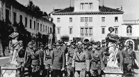 Srečanje v Feltrah med Mussolinijem in Hitlerjem je potekalo 19. 
julija 1943. 
