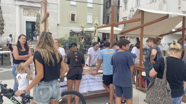 V društvu Morigenos na Dnevu delfinov širijo znanje o delfinih in 
krepijo zavedanje pomembnosti njihove zaščite.