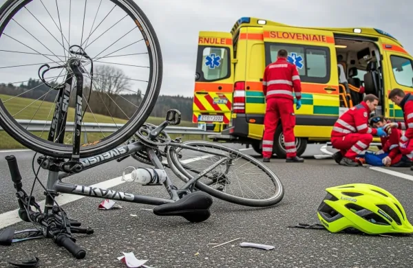 Včeraj jo je pri vasi Žaga na Bovškem skupil avstrijski kolesar. 
(Fotografija je simbolična)