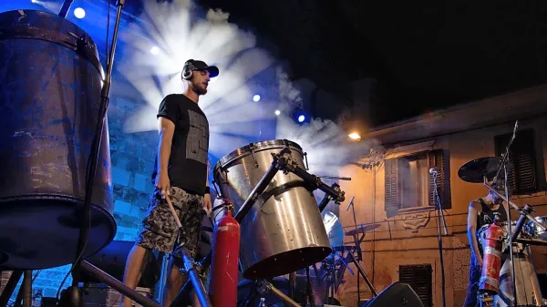 The Stroj so pred časom nastopili tudi na Jeff festivalu v  Kopru.