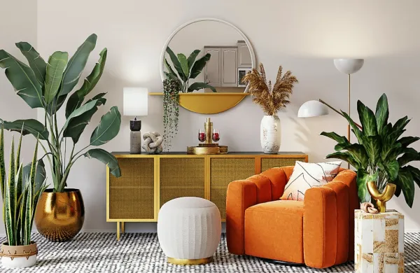 Barva zlata se vrača v naše domove. 