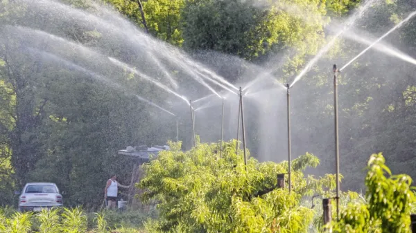 Brez namakanja bo pridelava hrane v bodoče zelo ogrožena.