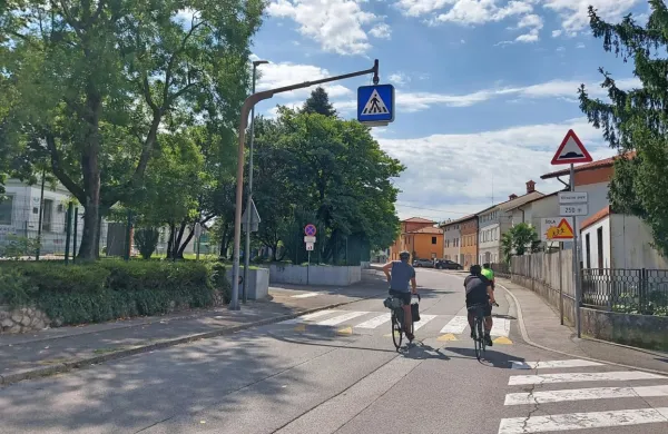 Enega od radarjev bodo premaknili bliže solkanski šoli.